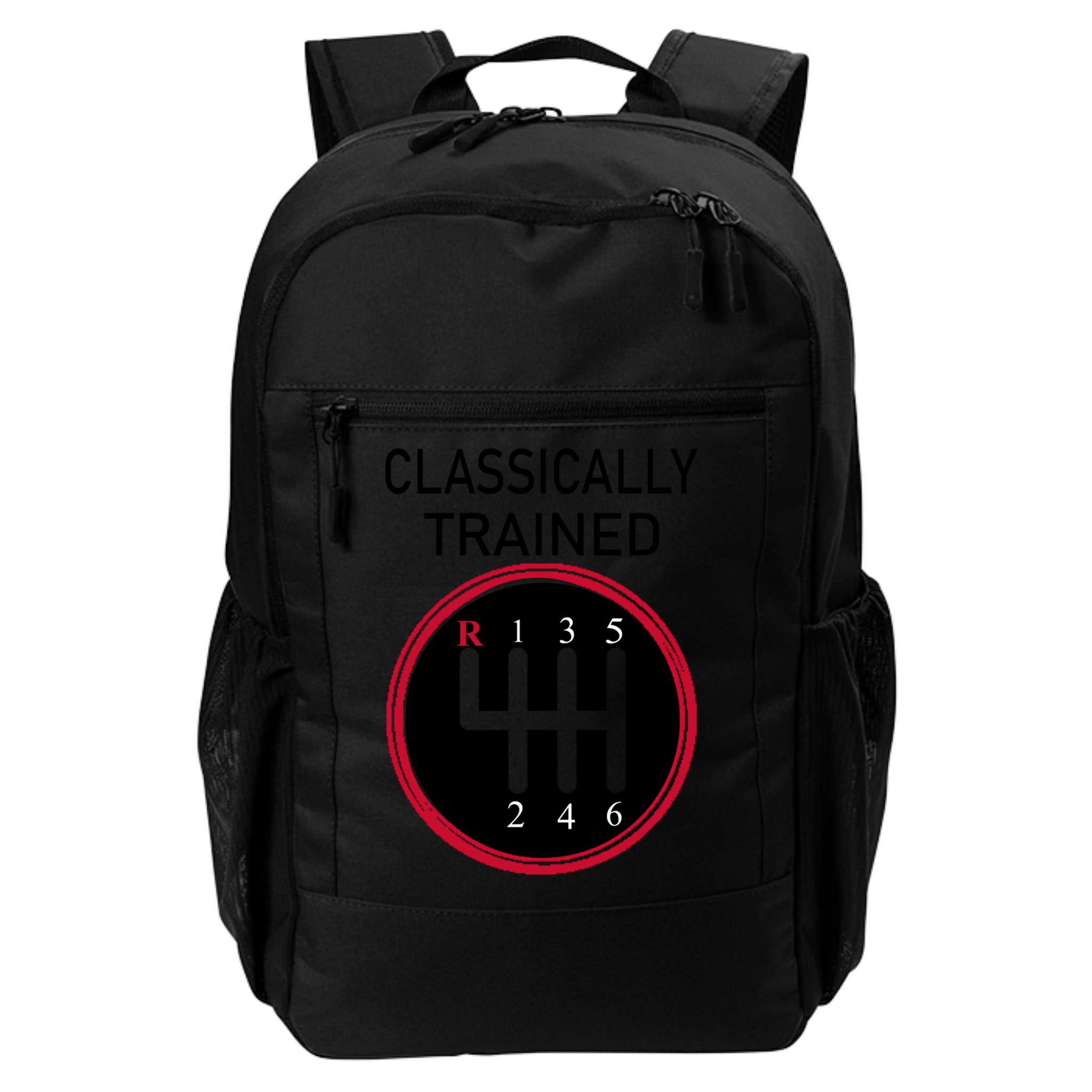Racing Three Pedals Classically Trained Ual Transmission Gift Backpack