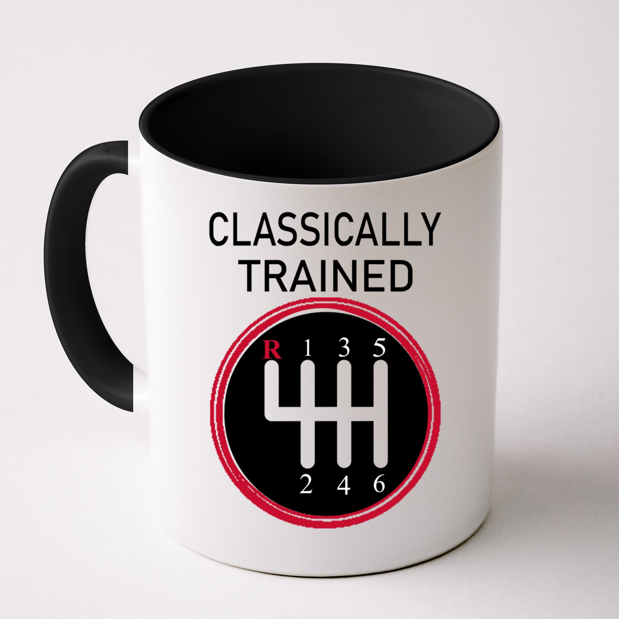 Racing Three Pedals Classically Trained Ual Transmission Gift Mug