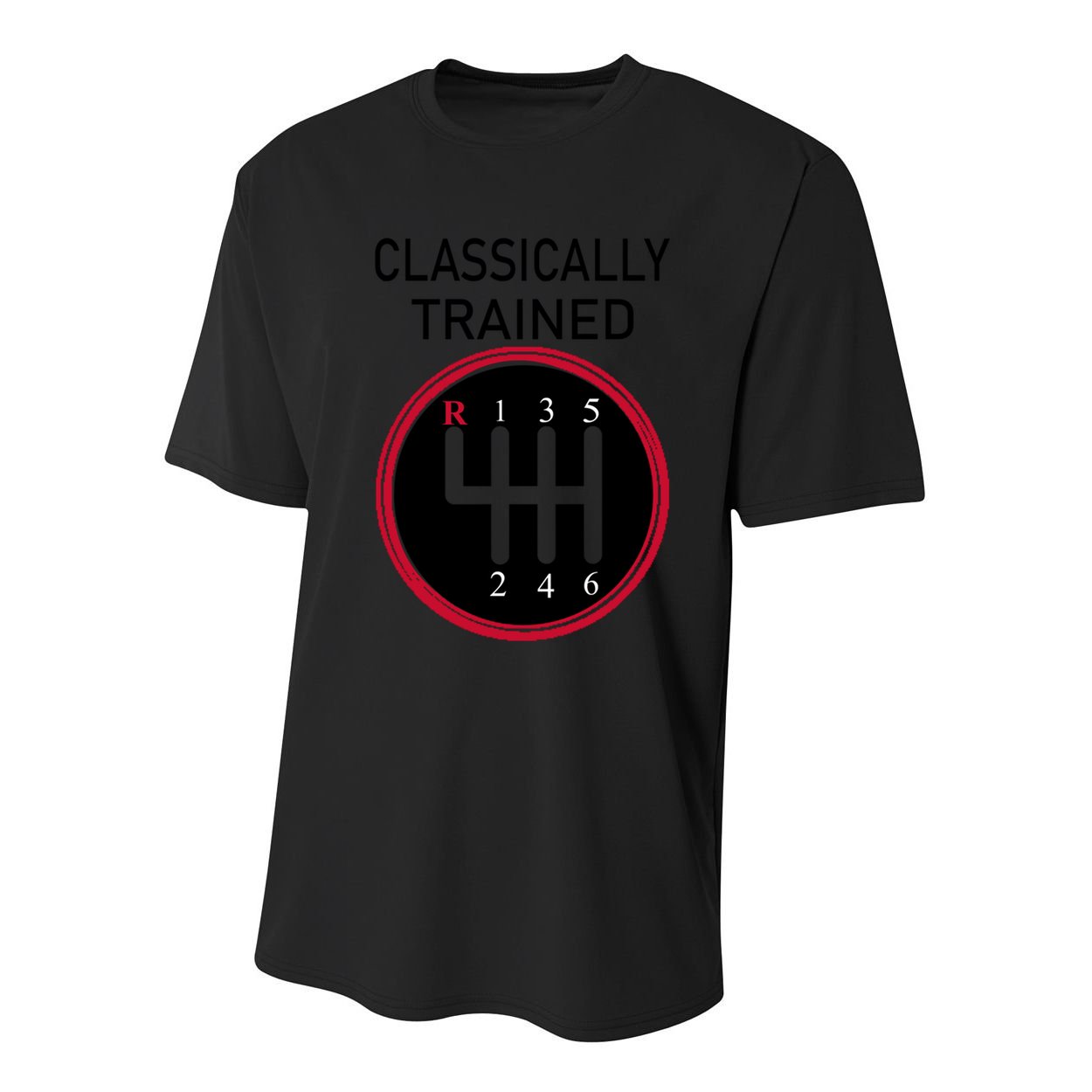 Racing Three Pedals Classically Trained Ual Transmission Gift Youth Performance Sprint T-Shirt