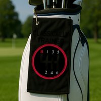 Racing Three Pedals Classically Trained Ual Transmission Gift Golf Towel