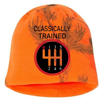 Racing Three Pedals Classically Trained Ual Transmission Gift Kati - Camo Knit Beanie