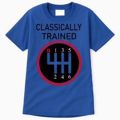 Racing Three Pedals Classically Trained Ual Transmission Gift Tall T-Shirt