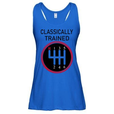 Racing Three Pedals Classically Trained Ual Transmission Gift Ladies Essential Flowy Tank