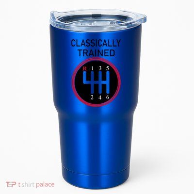 Racing Three Pedals Classically Trained Ual Transmission Gift Tumbler