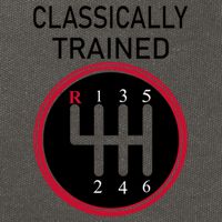 Racing Three Pedals Classically Trained Ual Transmission Gift Cotton Canvas Backpack