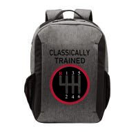 Racing Three Pedals Classically Trained Ual Transmission Gift Vector Backpack