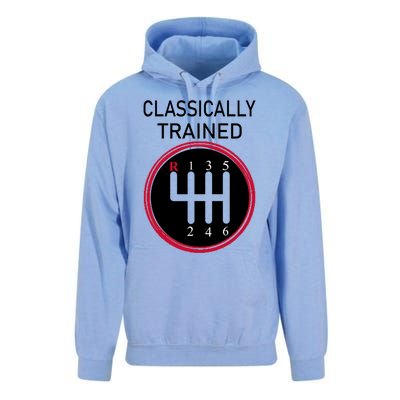 Racing Three Pedals Classically Trained Ual Transmission Gift Unisex Surf Hoodie