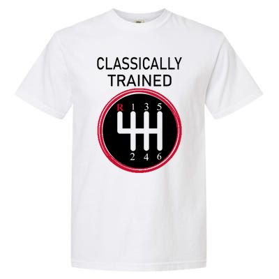 Racing Three Pedals Classically Trained Ual Transmission Gift Garment-Dyed Heavyweight T-Shirt