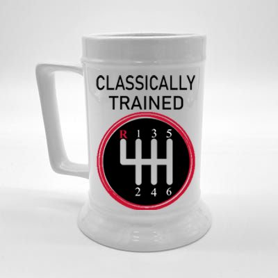 Racing Three Pedals Classically Trained Ual Transmission Gift Beer Stein