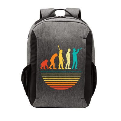 Retro Trumpet Player Marching Band Trumpeter I Evolution Vector Backpack