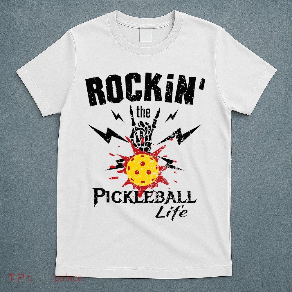 Rockin' the Pickleball Life Vintage T-Shirt