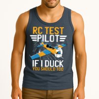 Rc Test Pilot If I Duck You Should Too Model Aircraft Pilot Tank Top