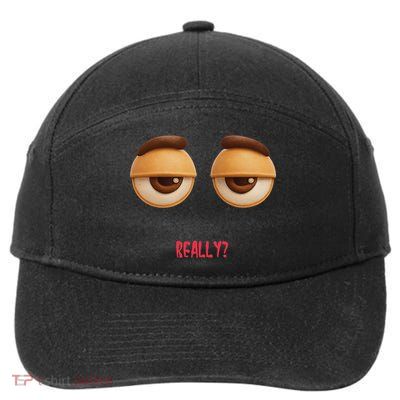 Really Thought Provoking I Never Thought 7-Panel Snapback Hat