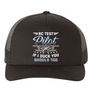 Rc Test Pilot Model Airplane Pilot Model Flight Rc Airplane Yupoong Adult 5-Panel Trucker Hat