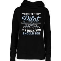 Rc Test Pilot Model Airplane Pilot Model Flight Rc Airplane Womens Funnel Neck Pullover Hood