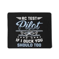 Rc Test Pilot Model Airplane Pilot Model Flight Rc Airplane Mousepad