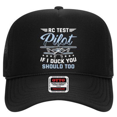 Rc Test Pilot Model Airplane Pilot Model Flight Rc Airplane Trucker Hat