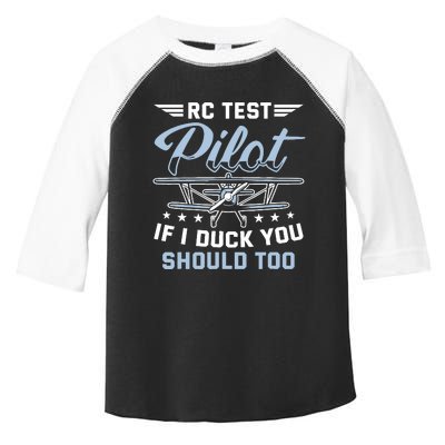 Rc Test Pilot Model Airplane Pilot Model Flight Rc Airplane Toddler Fine Jersey T-Shirt