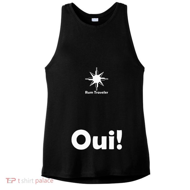 Rum Traveler Parlezvous Rhum Ladies PosiCharge Tri-Blend Wicking Tank