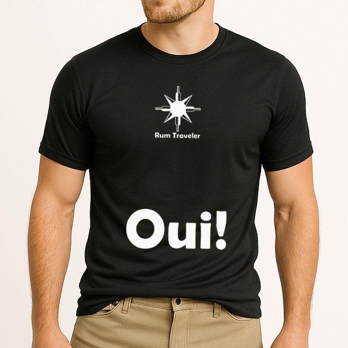 Rum Traveler Parlezvous Rhum Cooling Performance Crew T-Shirt