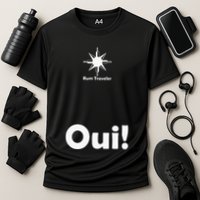 Rum Traveler Parlezvous Rhum Cooling Performance Crew T-Shirt