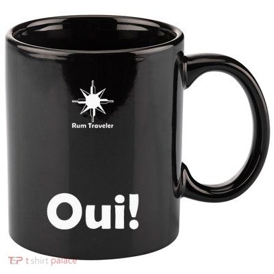 Rum Traveler Parlezvous Rhum 11oz C Handle Ceramic Mug