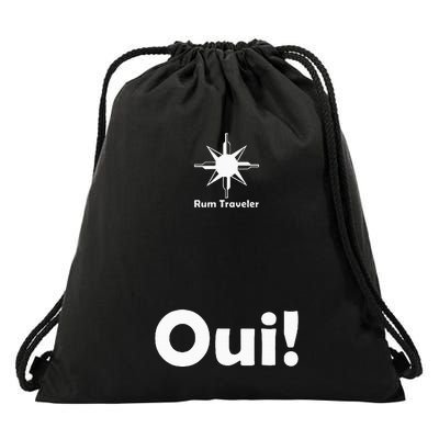 Rum Traveler Parlezvous Rhum Drawstring Bag