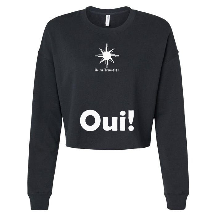 Rum Traveler Parlezvous Rhum Cropped Pullover Crew