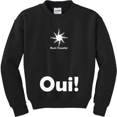 Rum Traveler Parlezvous Rhum Kids Sweatshirt