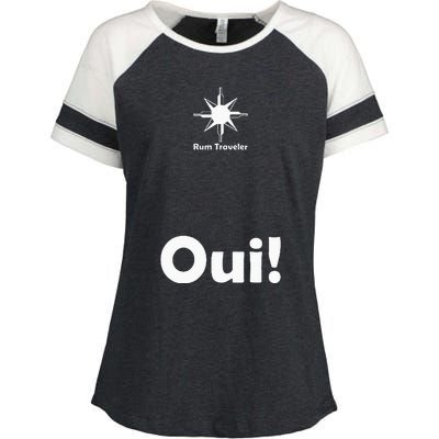 Rum Traveler Parlezvous Rhum Enza Ladies Jersey Colorblock Tee