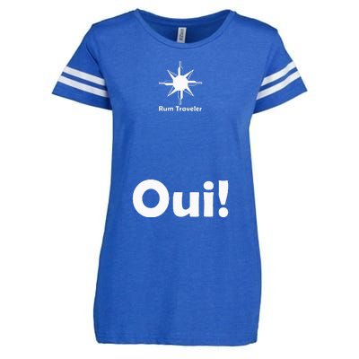 Rum Traveler Parlezvous Rhum Enza Ladies Jersey Football T-Shirt