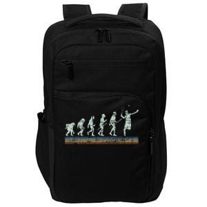 Retro Tennis Player Evolution Racket Game Sports Lover Impact Tech Backpack