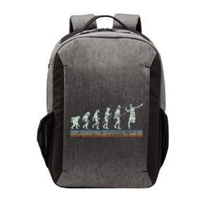 Retro Tennis Player Evolution Racket Game Sports Lover Vector Backpack