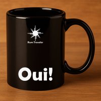 Rum Traveler Parlezvous Rhum 11oz C Handle Ceramic Mug