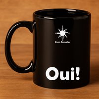 Rum Traveler Parlezvous Rhum 11oz C Handle Ceramic Mug