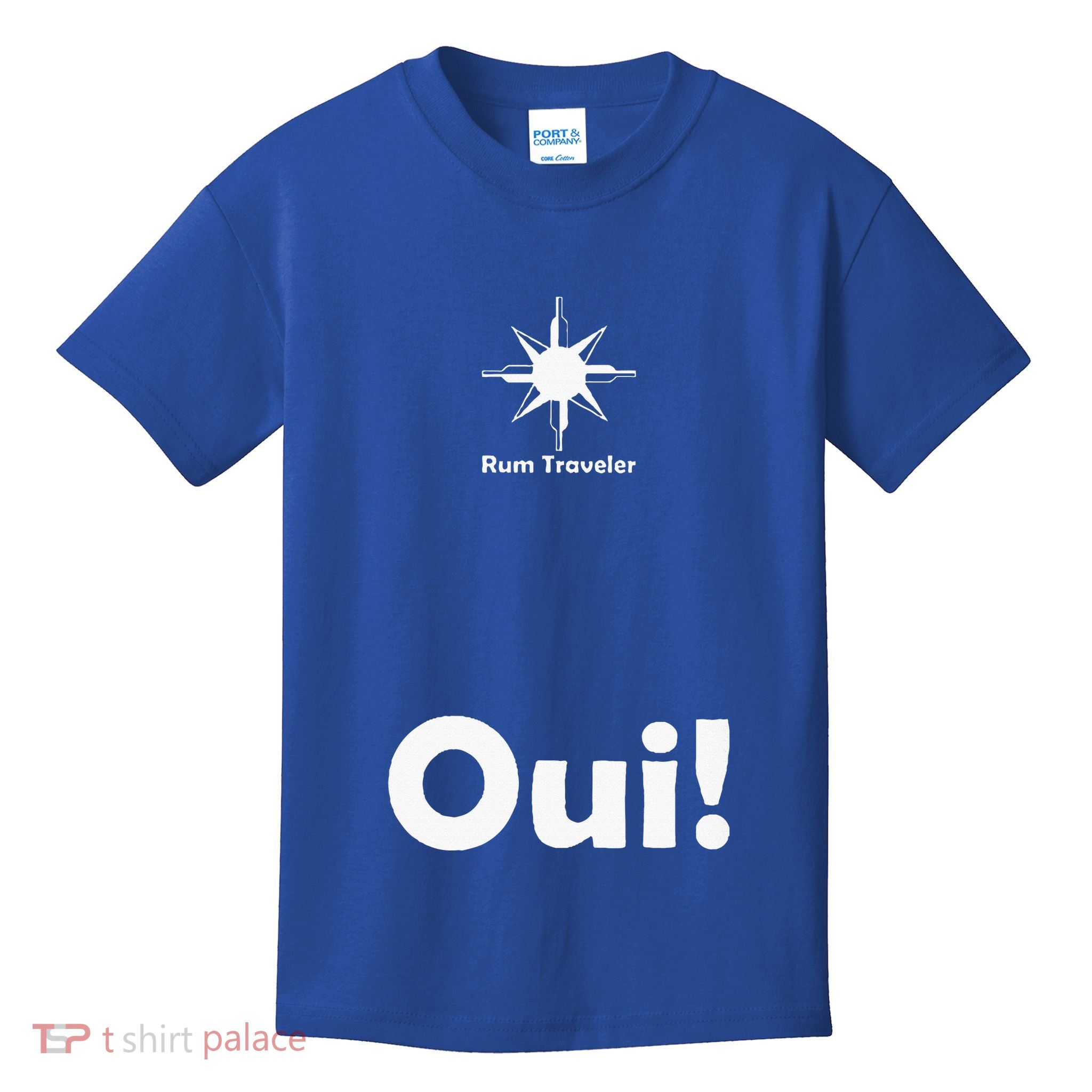 Rum Traveler Parlezvous Rhum Kids T-Shirt