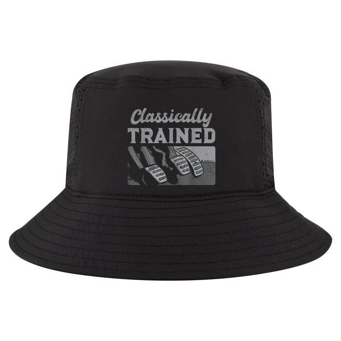 Racing Three Pedals Classically Trained Manual Transmission Cool Comfort Performance Bucket Hat