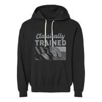 Racing Three Pedals Classically Trained Manual Transmission Garment-Dyed Fleece Hoodie