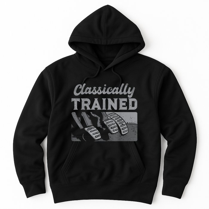Racing Three Pedals Classically Trained Manual Transmission Hoodie