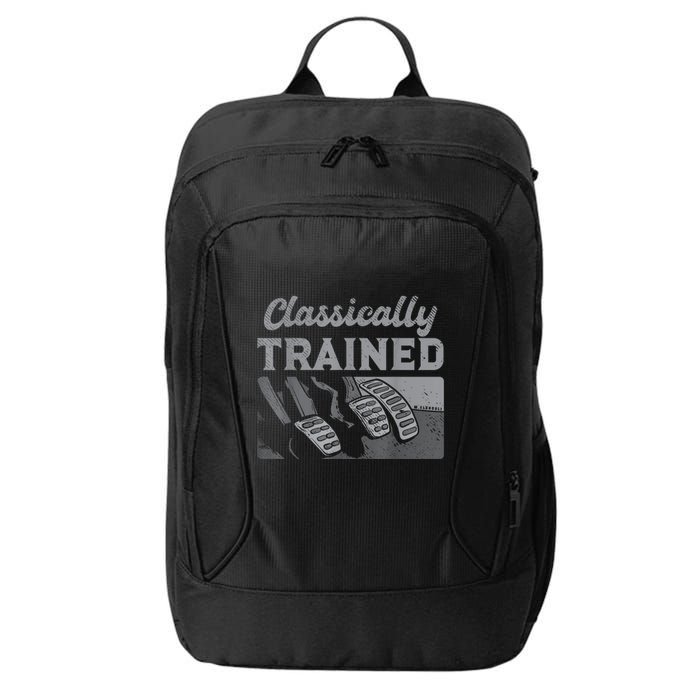 Racing Three Pedals Classically Trained Manual Transmission City Backpack