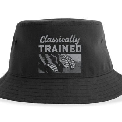 Racing Three Pedals Classically Trained Manual Transmission Sustainable Bucket Hat