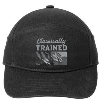 Racing Three Pedals Classically Trained Manual Transmission 7-Panel Snapback Hat