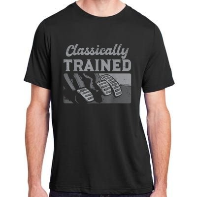 Racing Three Pedals Classically Trained Manual Transmission Adult ChromaSoft Performance T-Shirt