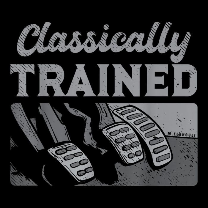 Racing Three Pedals Classically Trained Manual Transmission Drawstring Bag