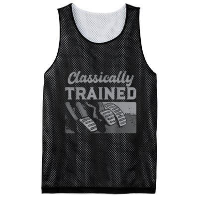 Racing Three Pedals Classically Trained Manual Transmission Mesh Reversible Basketball Jersey Tank