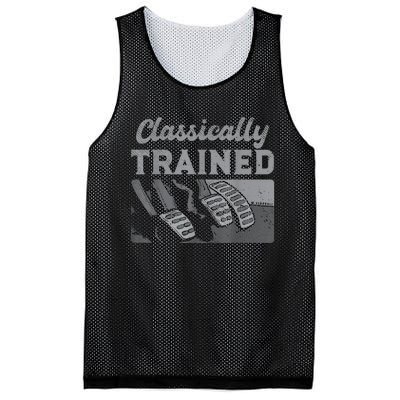 Racing Three Pedals Classically Trained Manual Transmission Mesh Reversible Basketball Jersey Tank