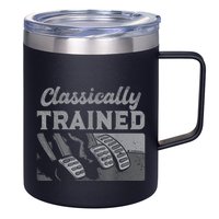 Racing Three Pedals Classically Trained Manual Transmission 12oz Stainless Steel Coffee Mug
