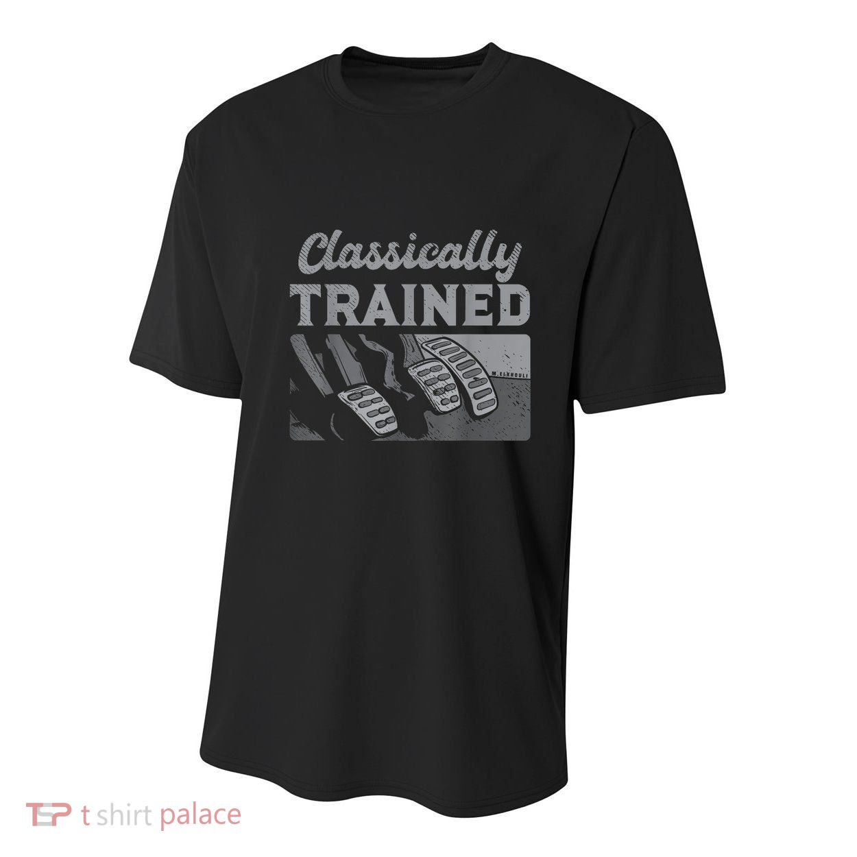 Racing Three Pedals Classically Trained Manual Transmission Youth Performance Sprint T-Shirt