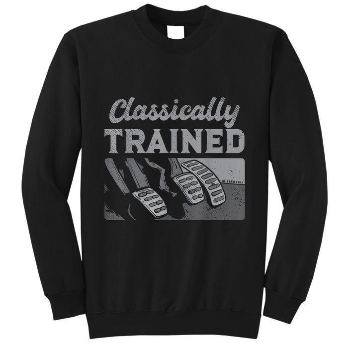 Racing Three Pedals Classically Trained Manual Transmission Tall Sweatshirt