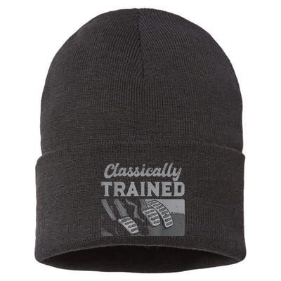 Racing Three Pedals Classically Trained Manual Transmission Sustainable Knit Beanie